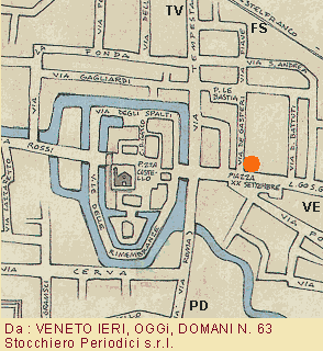 Mappa del Centro di Noale - Click per ingrandire [ 120 KB ] 