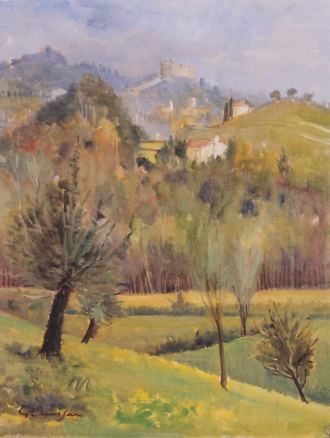 Gianno Trevisav  -  Paesaggio Asolano   [ Click per Ingrandire ]