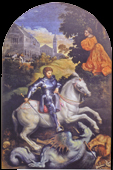 La pala di san Giorgio di Paris Bordone